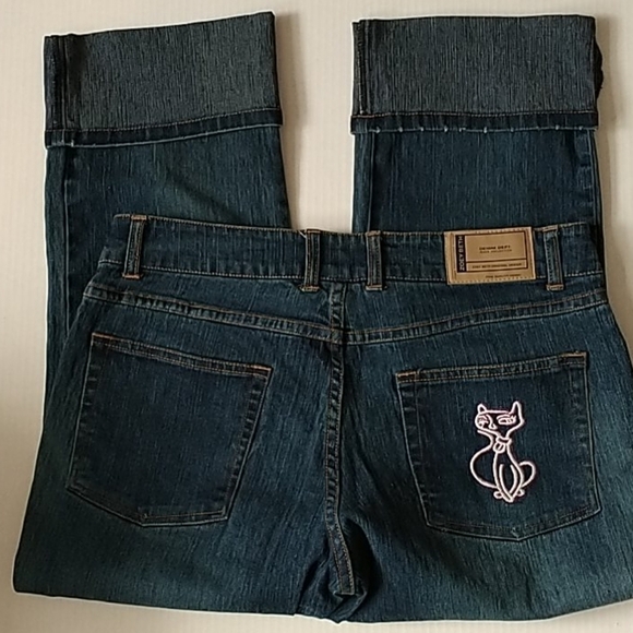 Zoey Beth Cuffed Jeans Sz 11/12 - Picture 8 of 10